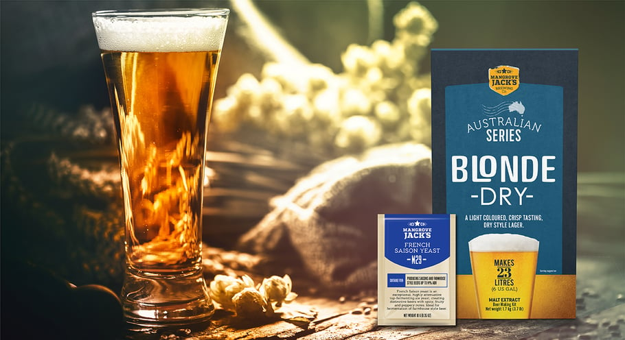 Mangrove Jack's Brewer's Blonde Dry with M29 Yeast